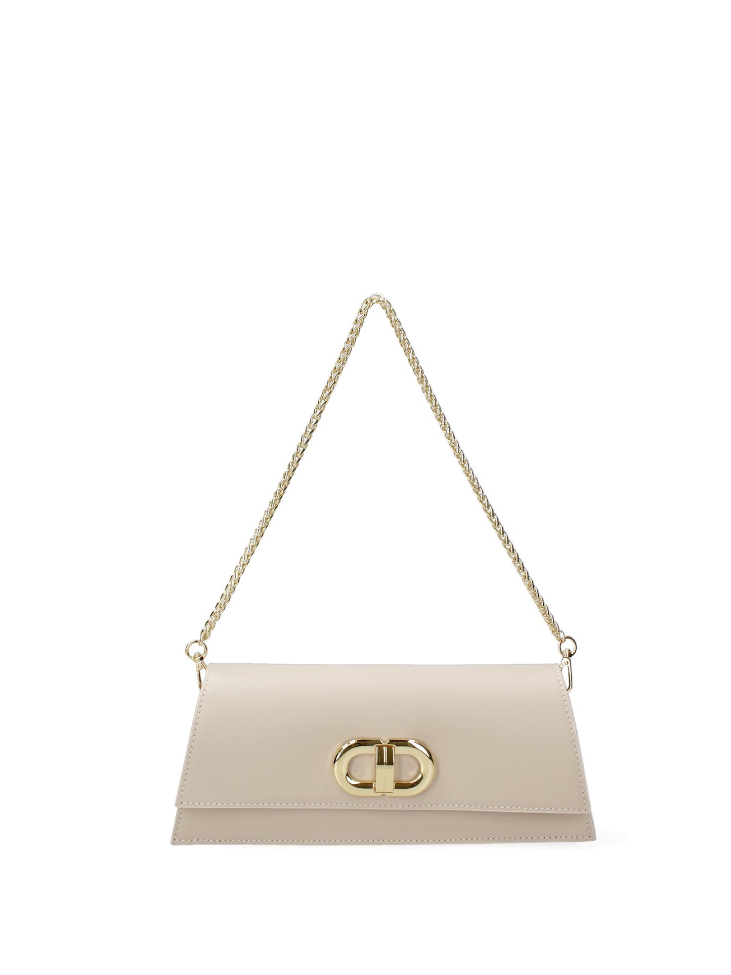 Borsa a spalla da donna In Vera pelle | Roberta Rossi | RR220731323FBG-L116_BEIGE