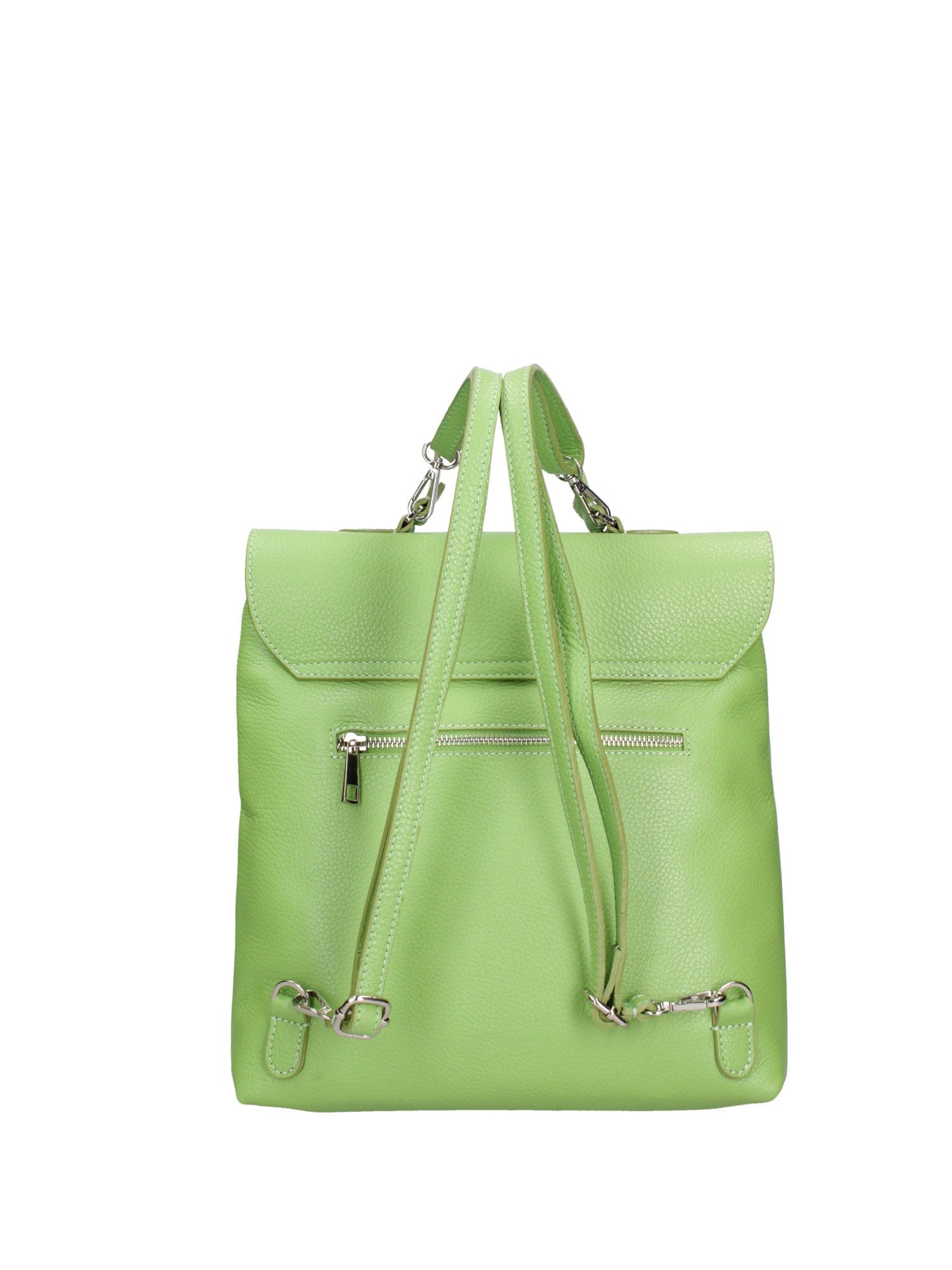 Borsa a mano convertibile in zaino da donna In Vera pelle