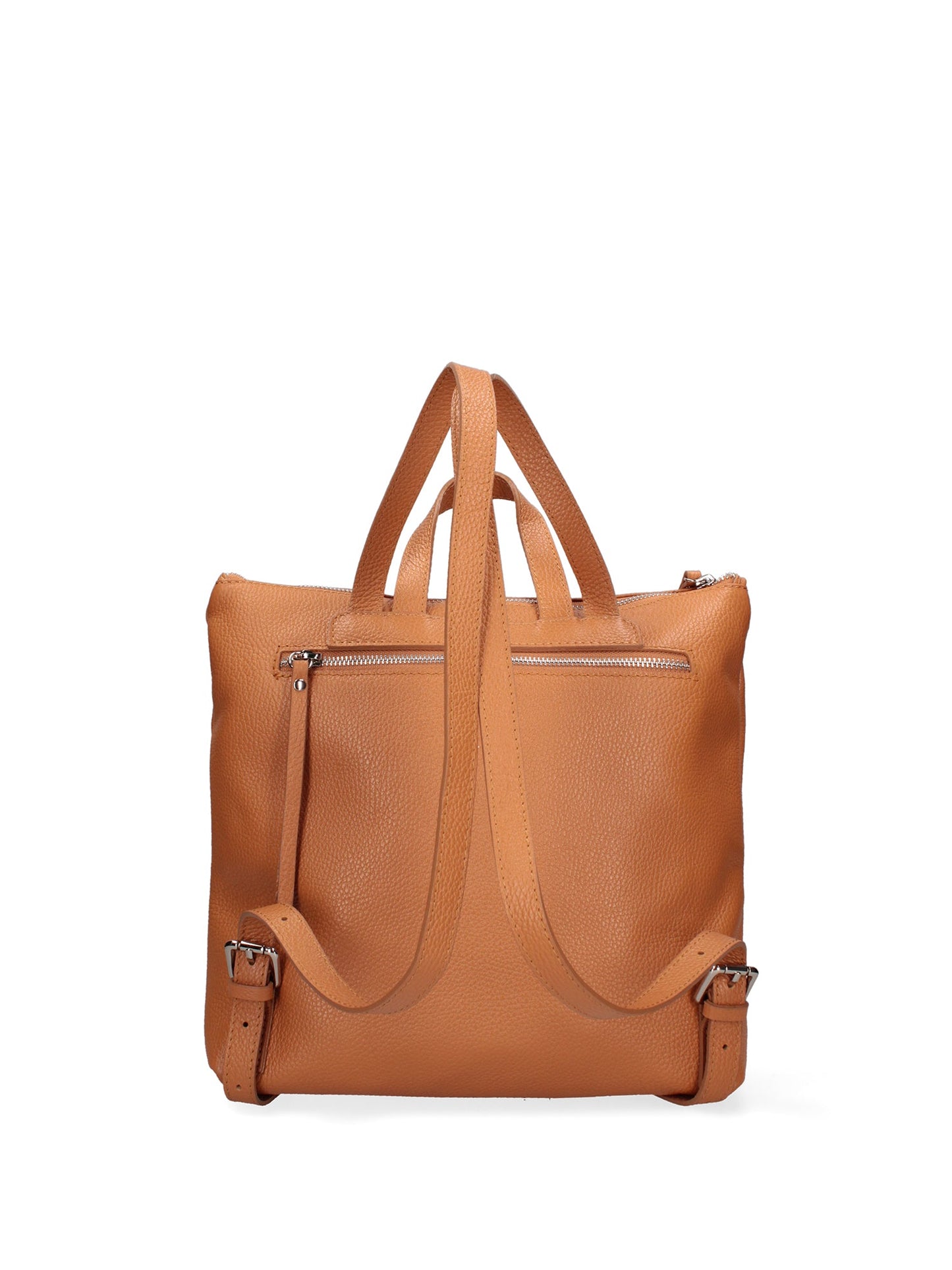 Borsa a mano convertibile in zaino da donna In Vera pelle