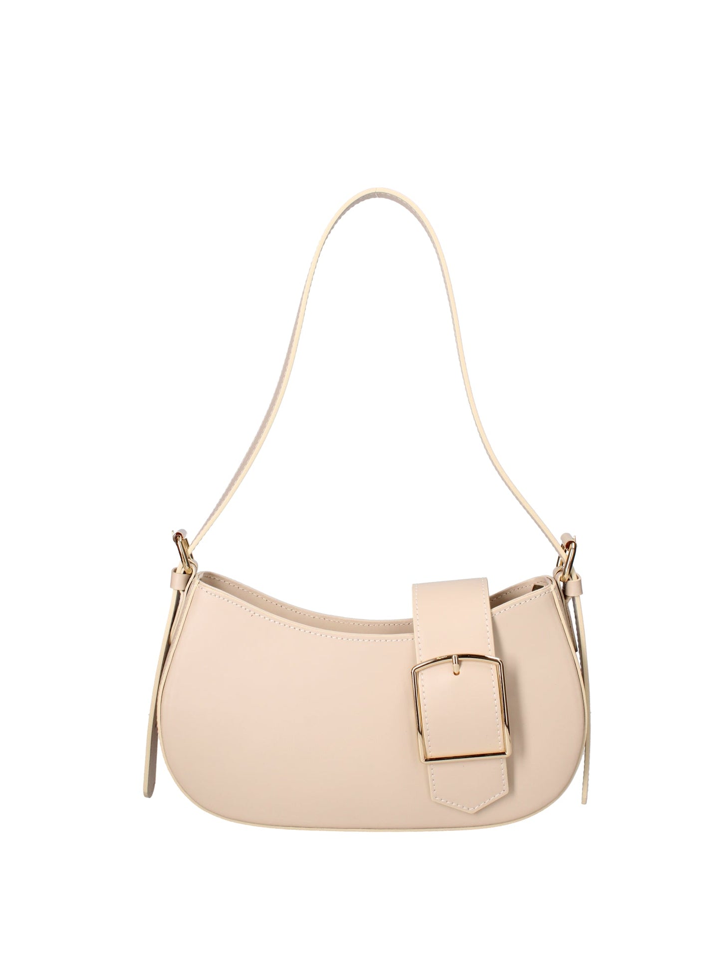 Borsa a spalla da donna In Vera pelle | Roberta Rossi | RR220721323FBG-L116_BEIGE