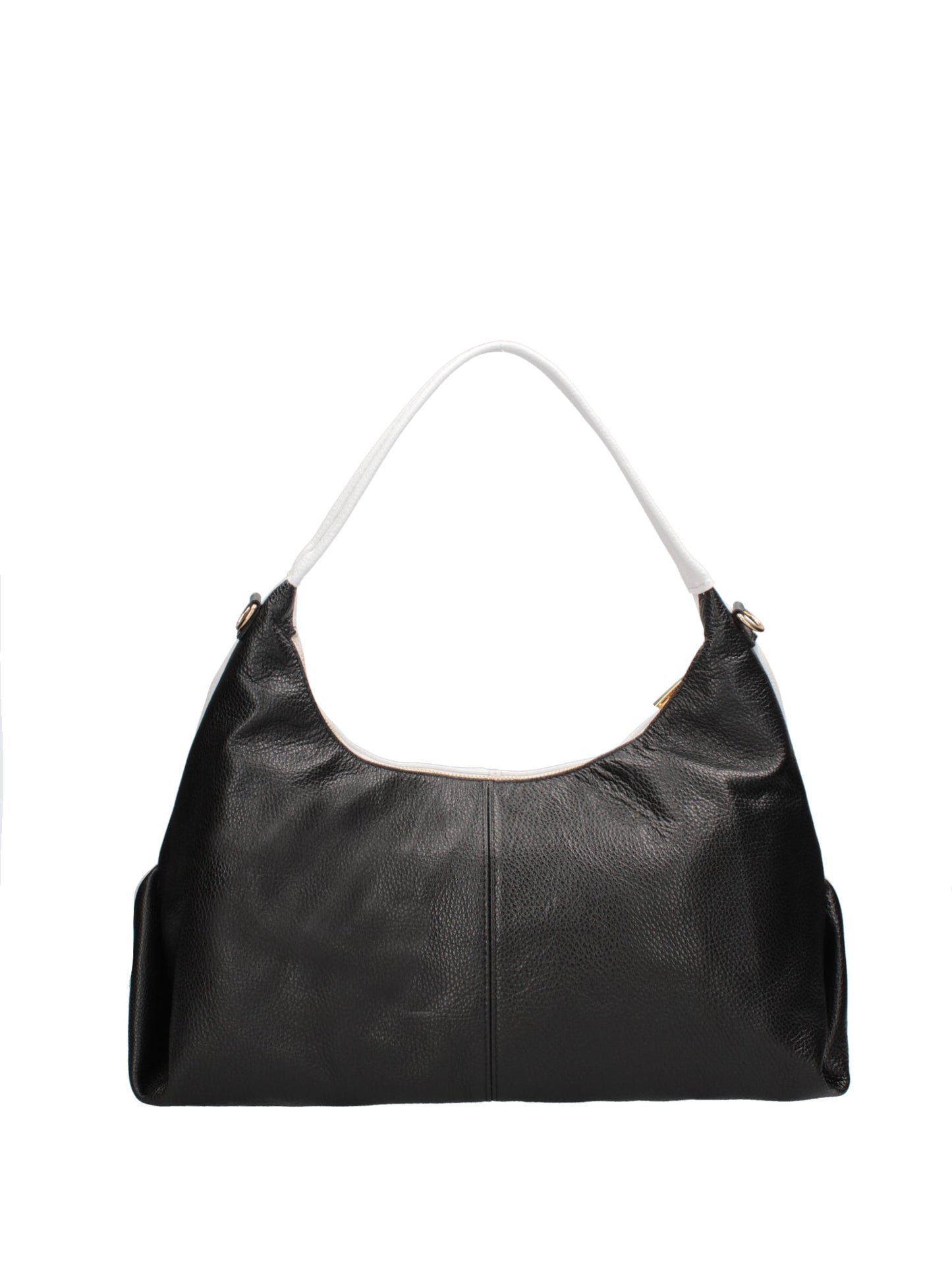 Borsa a spalla da donna In Vera pelle | Roberta Rossi | RR220723323FBG-BIANCO+D28_NERO
