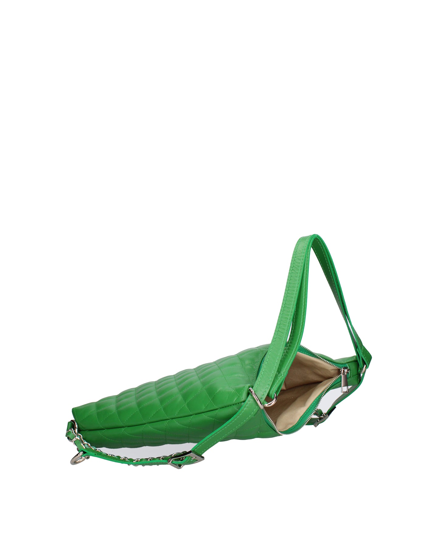 Borsa a spalla convertibile in zaino da donna In Vera pelle