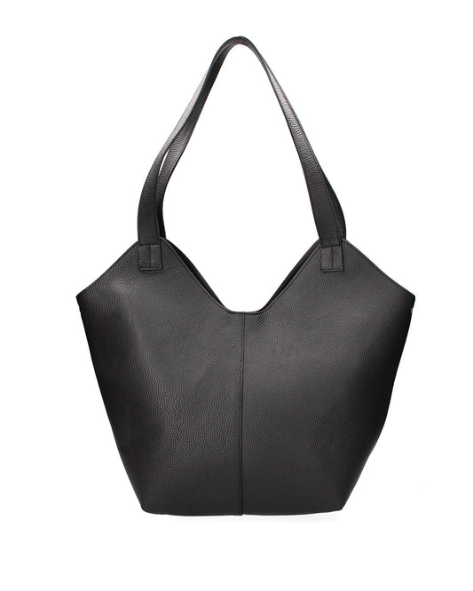 Borsa a sacca da donna In Vera pelle | Roberta Rossi | RR220723123FBG-D28_NERO