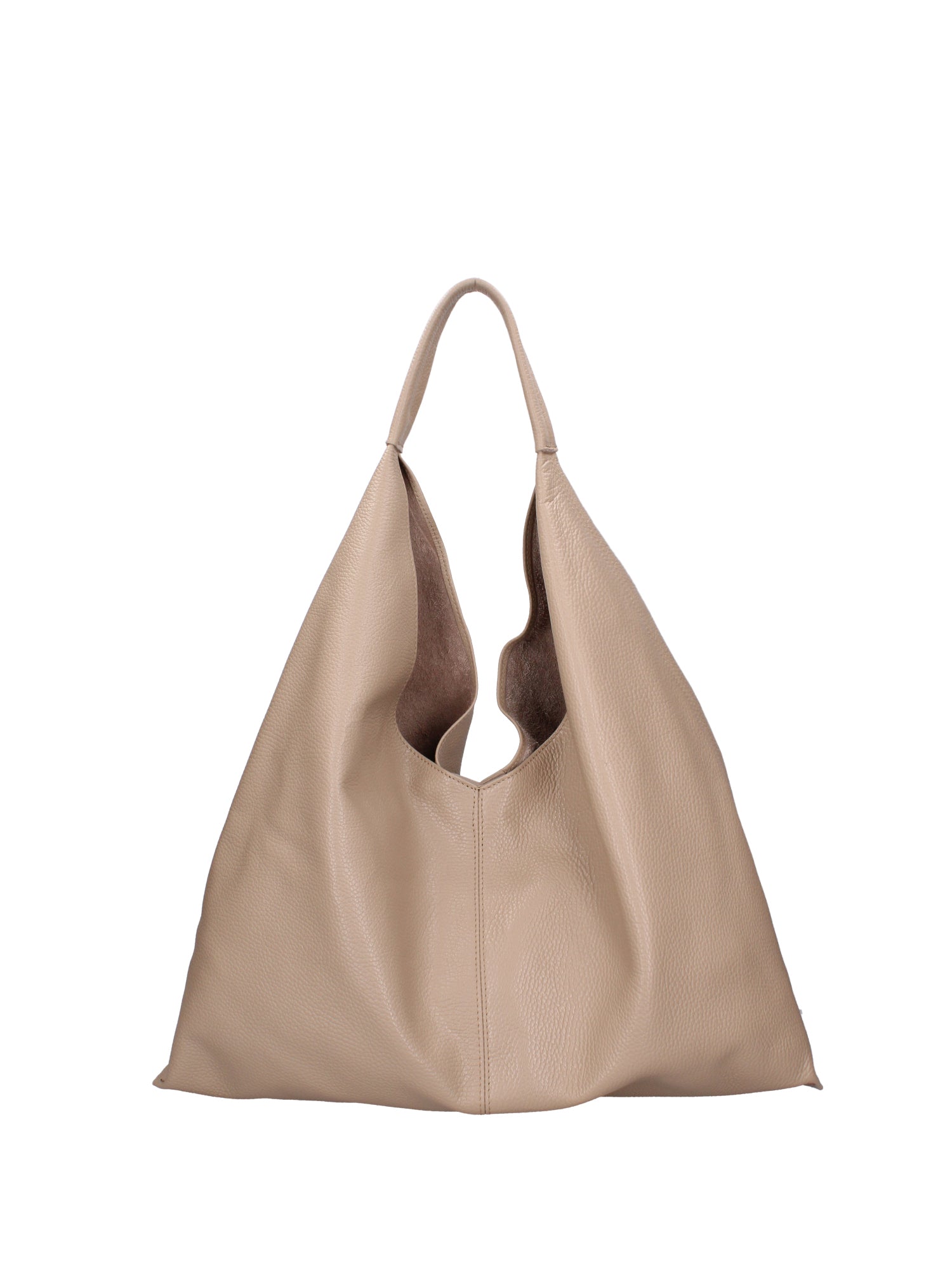 Borsa a sacca da donna In Vera pelle | Roberta Rossi | RR220720923FBG-D05_CAPPUCCINO