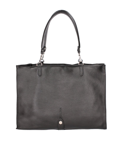 Borsa a spalla da donna In Vera pelle | Roberta Rossi | RR220713823FBG-D28_NERO