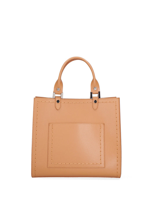 Borsa a mano da donna In Vera pelle | Roberta Rossi | RR220726223FBG-P_607_CUOIO