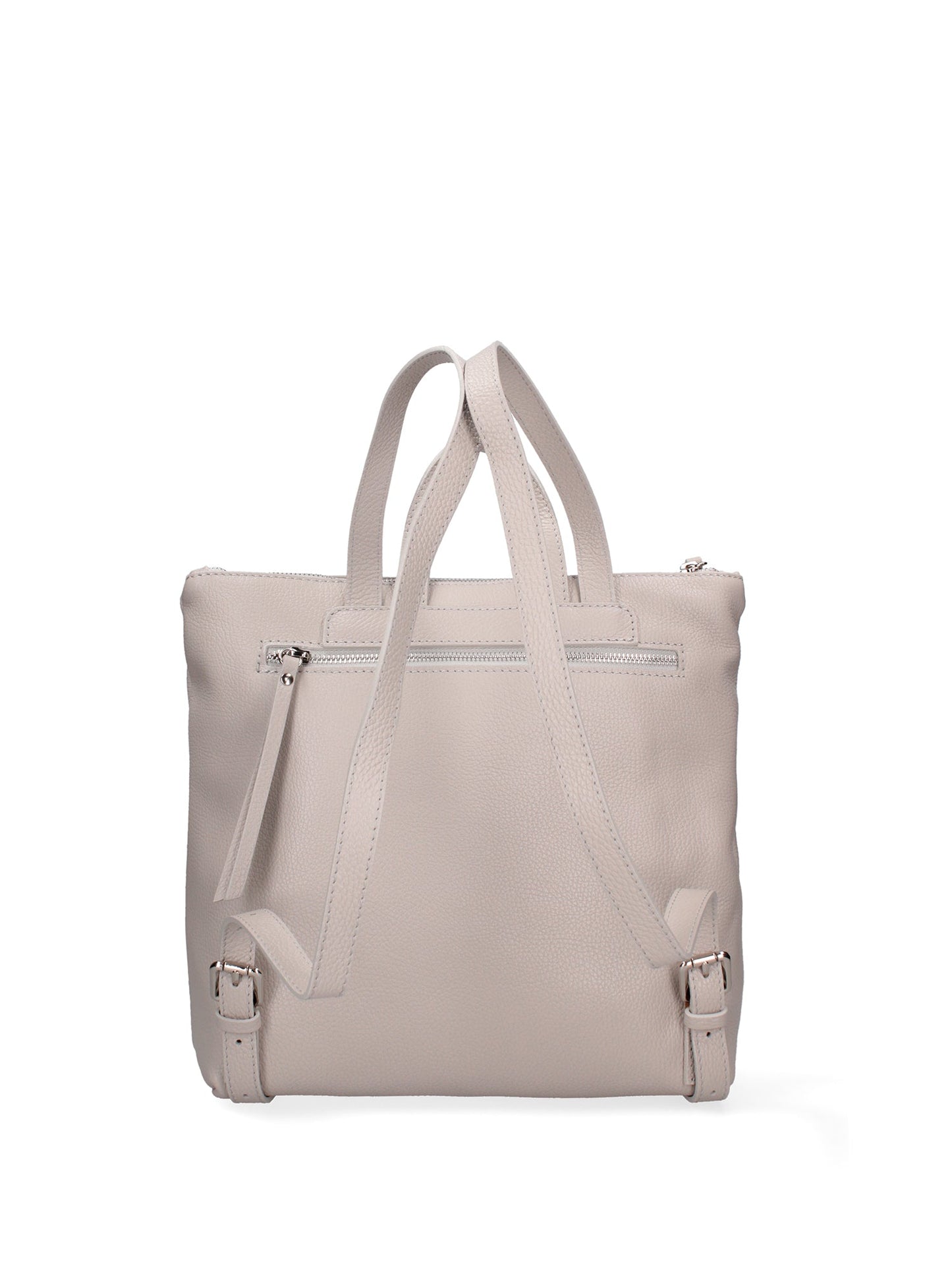 Borsa a mano convertibile in zaino da donna In Vera pelle