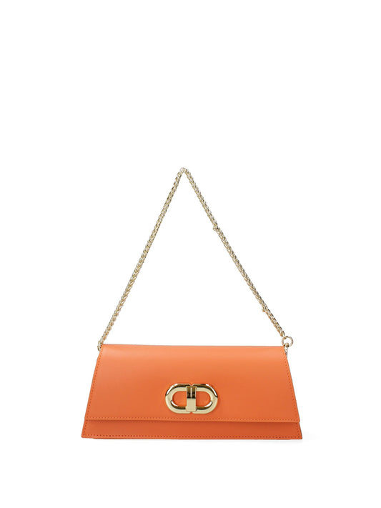 Borsa a spalla da donna In Vera pelle | Roberta Rossi | RR220731323FBG-L811_ARANCIO