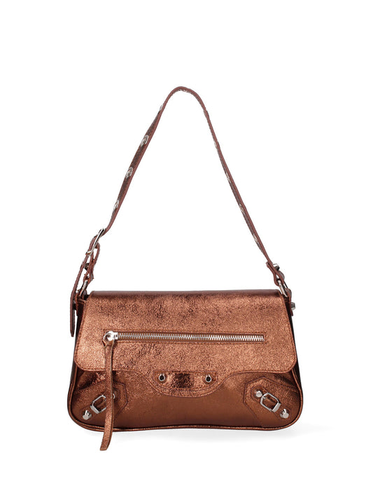 Borsa a spalla da donna In Vera pelle | Roberta Rossi | RR220723423FBG-L006_RAME
