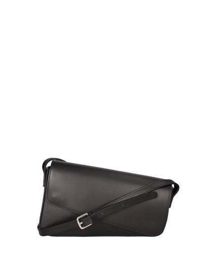 Borsa a tracolla da donna In Vera pelle | Roberta Rossi | RR220722323FBG-NERO
