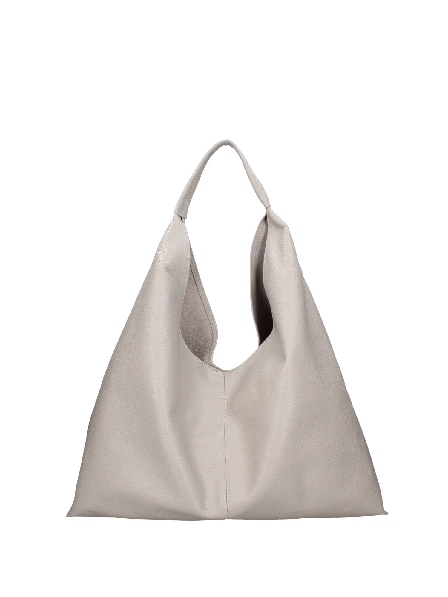 Borsa a sacca da donna In Vera pelle | Roberta Rossi | RR220720923FBG-D86_GRIGIO_PERLA