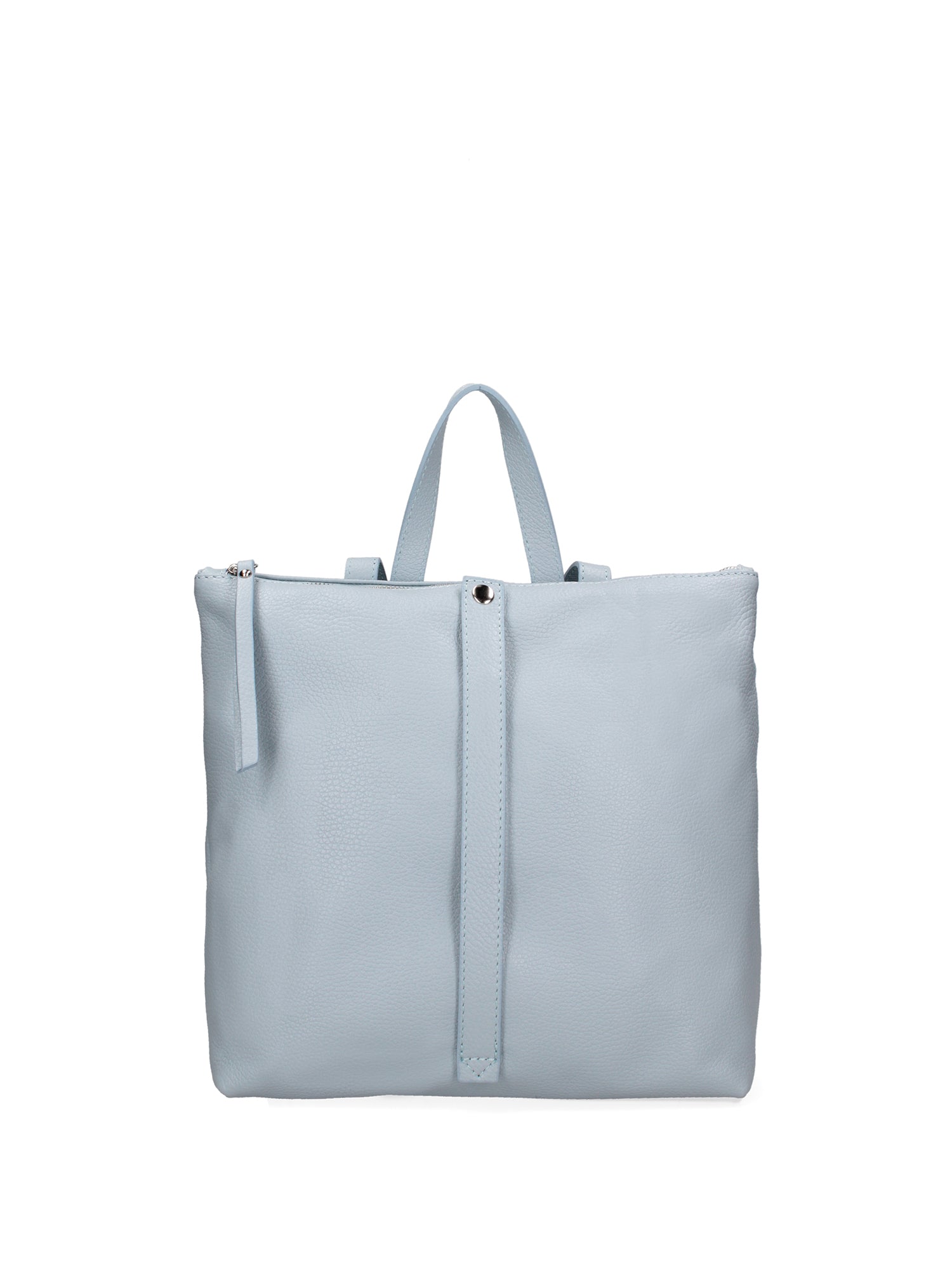 Borsa a mano convertibile in zaino da donna In Vera pelle | Roberta Rossi | RR220713723FBG-D92_CELESTE