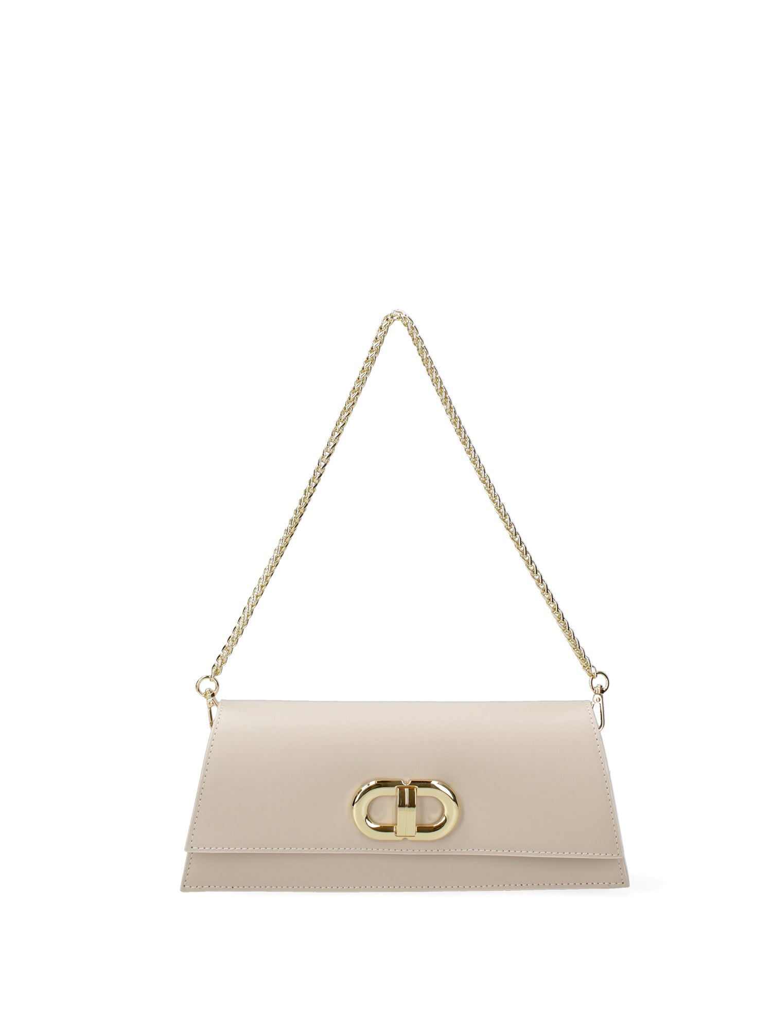 Borsa a spalla da donna In Vera pelle | Roberta Rossi | RR220731323FBG-L116_BEIGE
