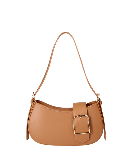 Borsa a spalla da donna In Vera pelle | Roberta Rossi | RR220721323FBG-L125_CAMEL
