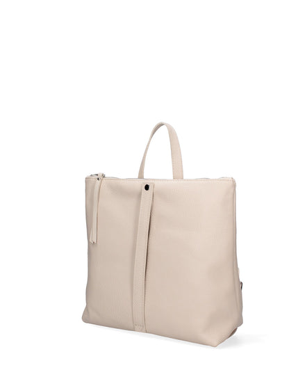 Borsa a mano convertibile in zaino da donna In Vera pelle