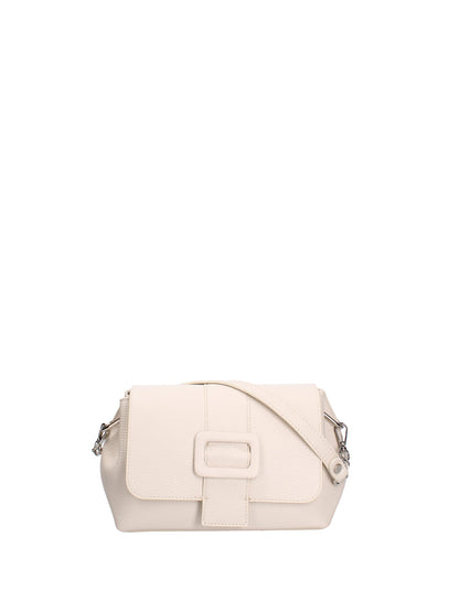 Borsa a spalla da donna In Vera pelle | Roberta Rossi | RR220714323FBG-D37_LATTE