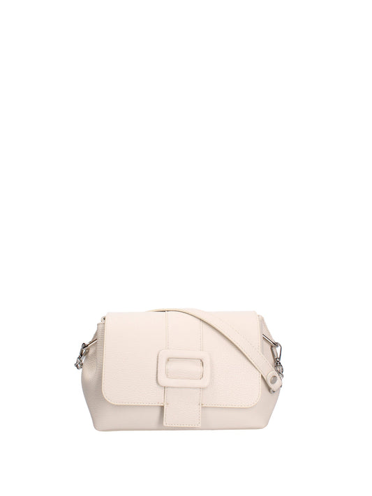 Borsa a spalla da donna In Vera pelle | Roberta Rossi | RR220714323FBG-D37_LATTE