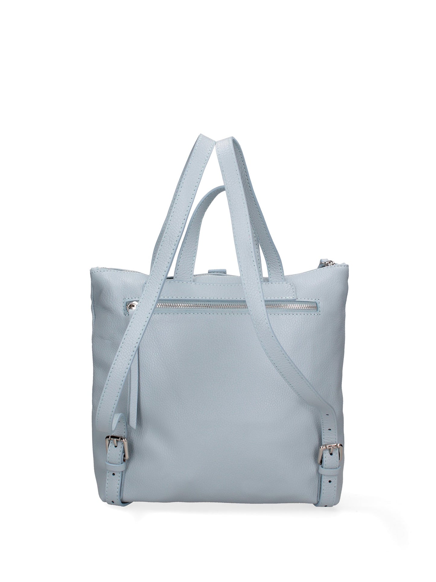 Borsa a mano convertibile in zaino da donna In Vera pelle