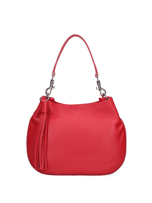 Borsa a spalla da donna In Vera pelle | Roberta Rossi | RR220731623FBG-D58_ROSSO_FUOCO