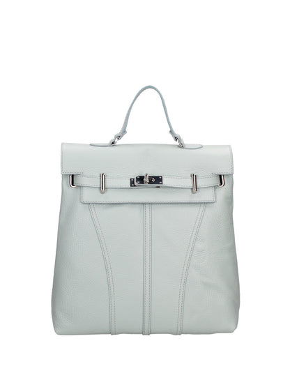Borsa a mano convertibile in zaino da donna In Vera pelle | Roberta Rossi | RR220724823FBG-D102_CIELO