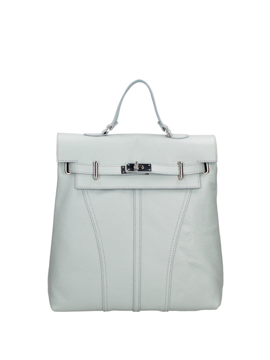 Borsa a mano convertibile in zaino da donna In Vera pelle | Roberta Rossi | RR220724823FBG-D102_CIELO