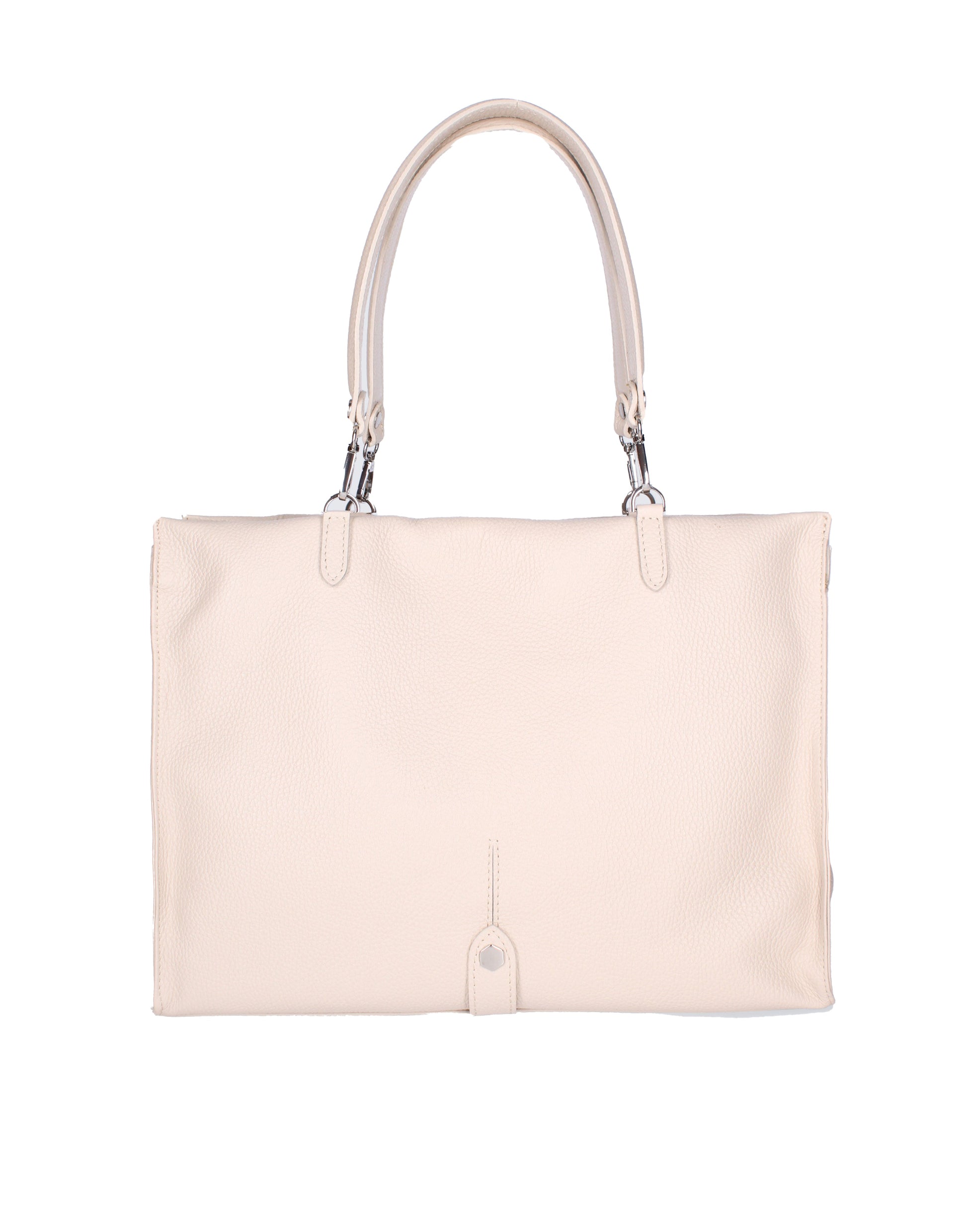 Borsa a spalla da donna In Vera pelle | Roberta Rossi | RR220713823FBG-D37_LATTE