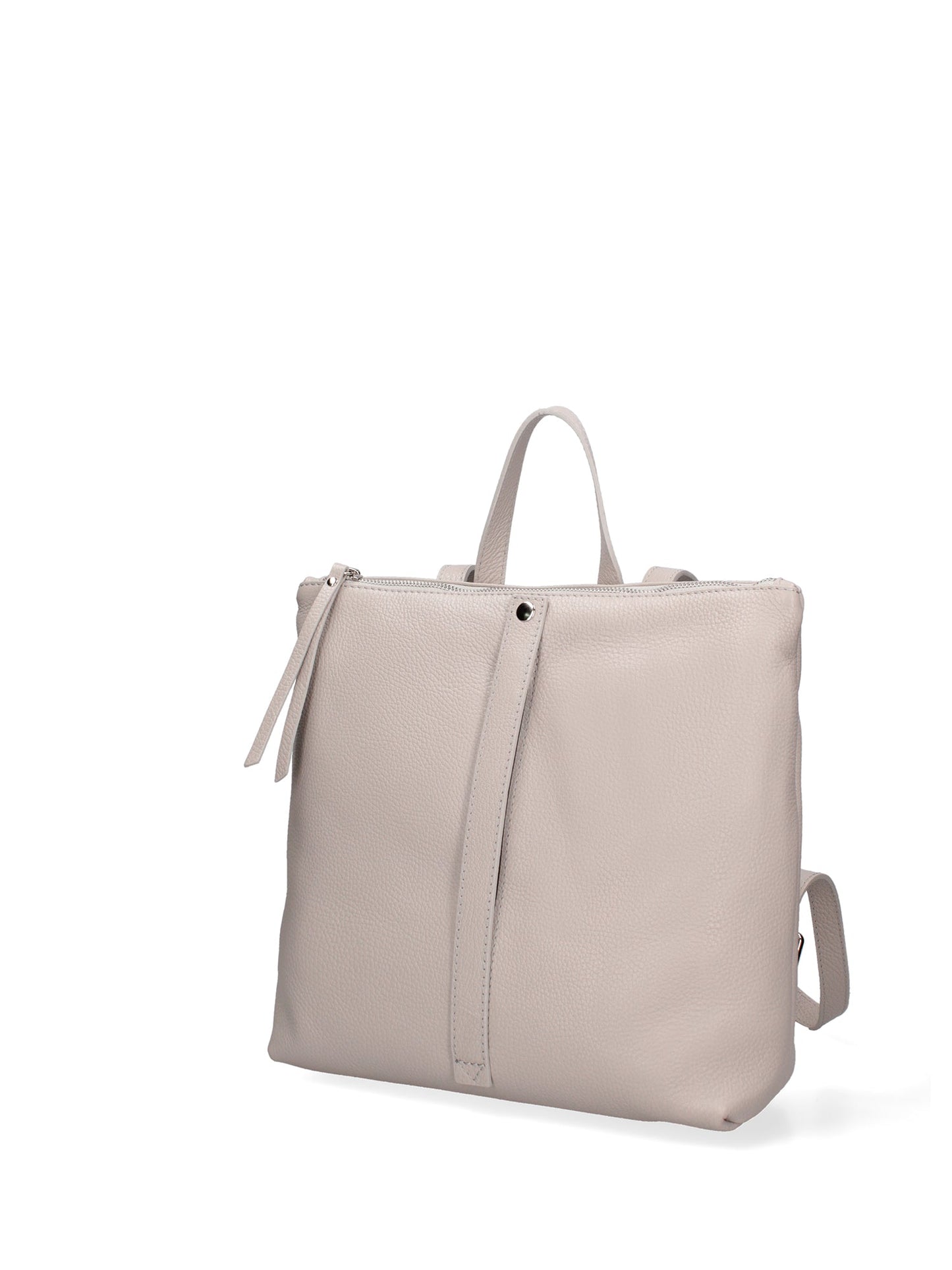 Borsa a mano convertibile in zaino da donna In Vera pelle
