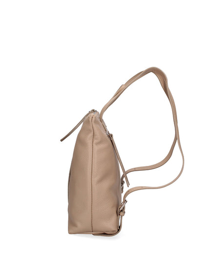 Borsa a mano convertibile in zaino da donna In Vera pelle