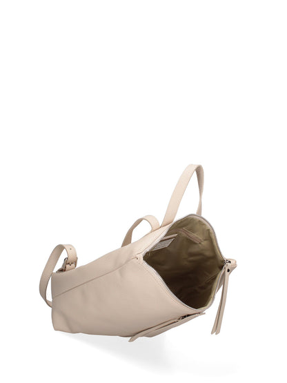 Borsa a mano convertibile in zaino da donna In Vera pelle