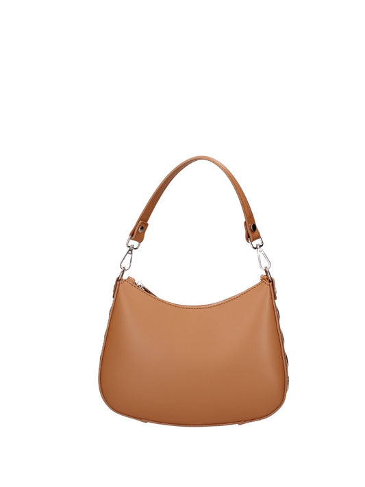 Borsa a spalla da donna In Vera pelle | Roberta Rossi | RR220724123FBG-L125_CAMEL