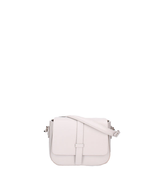 Borsa a spalla da donna In Vera pelle | Roberta Rossi | RR220720323FBG-D86_GRIGIO_PERLA