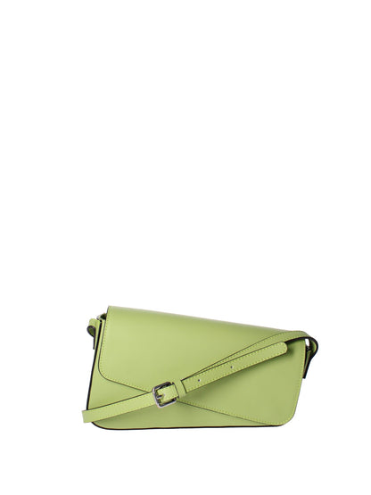 Borsa a tracolla da donna In Vera pelle | Roberta Rossi | RR220722323FBG-L260_PISTACCHIO