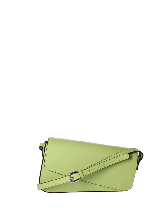 Borsa a tracolla da donna In Vera pelle | Roberta Rossi | RR220722323FBG-L260_PISTACCHIO