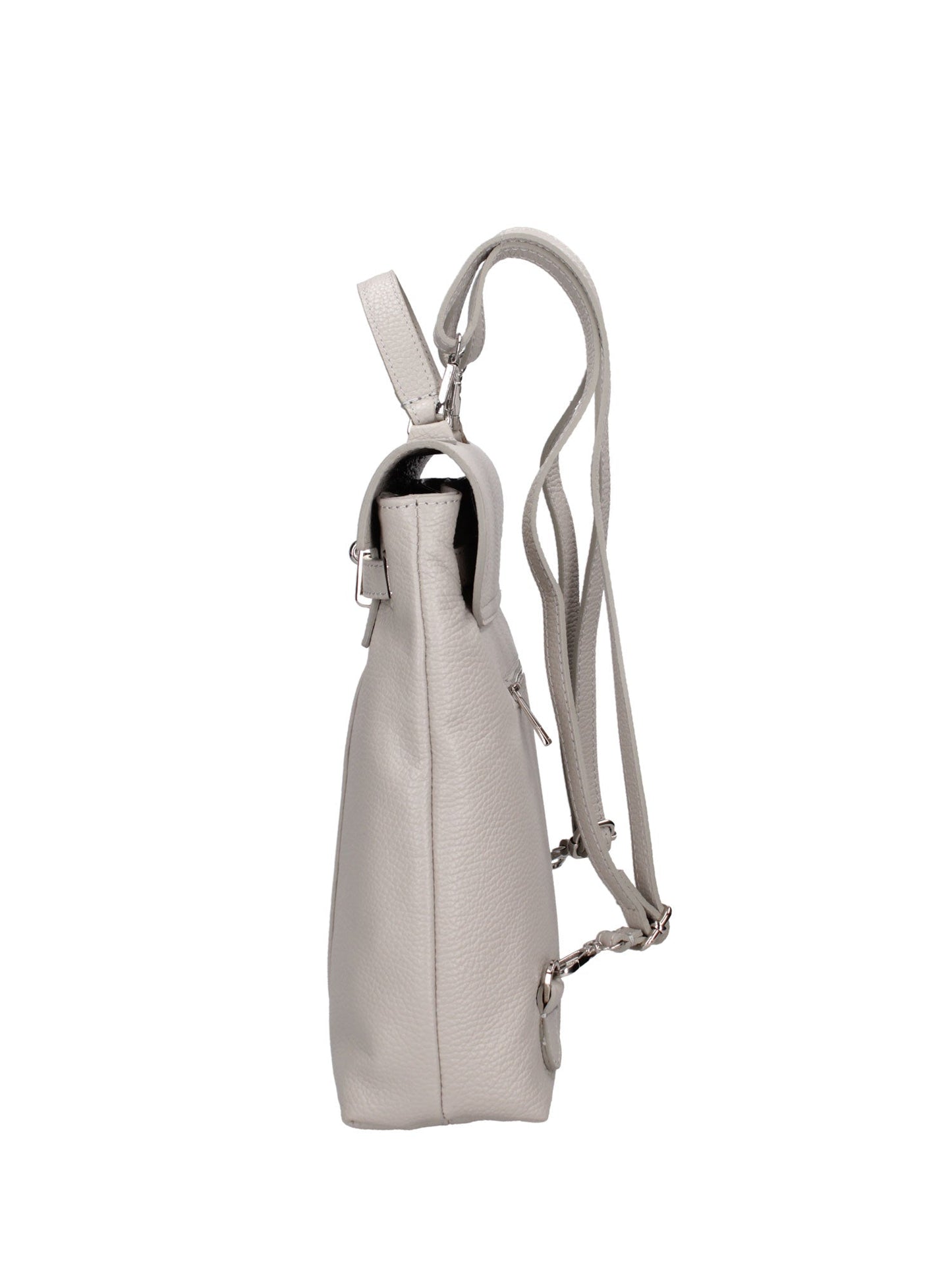 Borsa a mano convertibile in zaino da donna In Vera pelle
