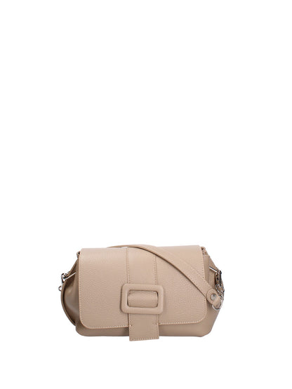 Borsa a spalla da donna In Vera pelle | Roberta Rossi | RR220714323FBG-D05_CAPPUCCINO