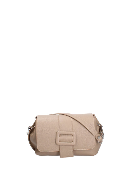 Borsa a spalla da donna In Vera pelle | Roberta Rossi | RR220714323FBG-D05_CAPPUCCINO