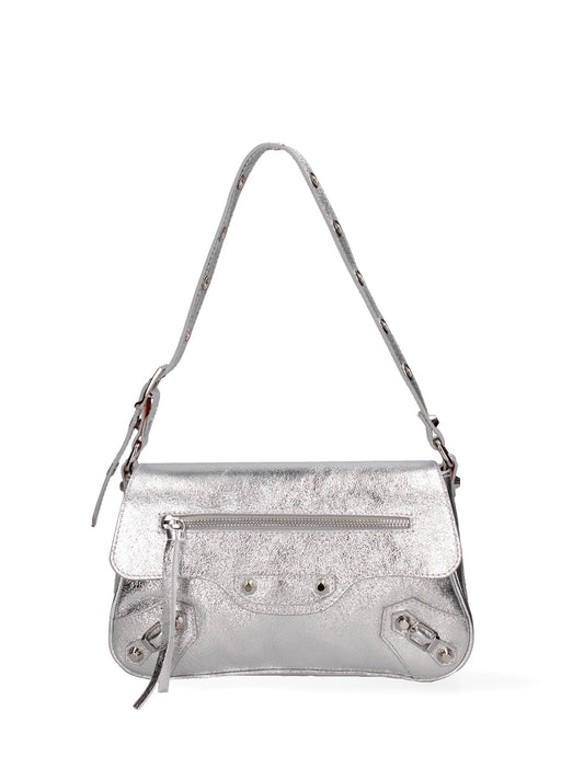 Borsa a spalla da donna In Vera pelle | Roberta Rossi | RR220723423FBG-L001_ARGENTO