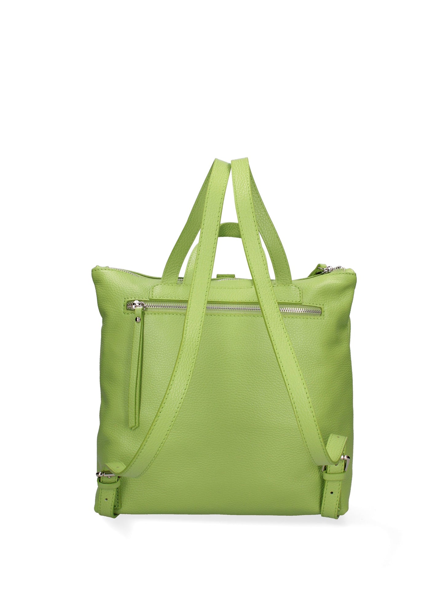 Borsa a mano convertibile in zaino da donna In Vera pelle