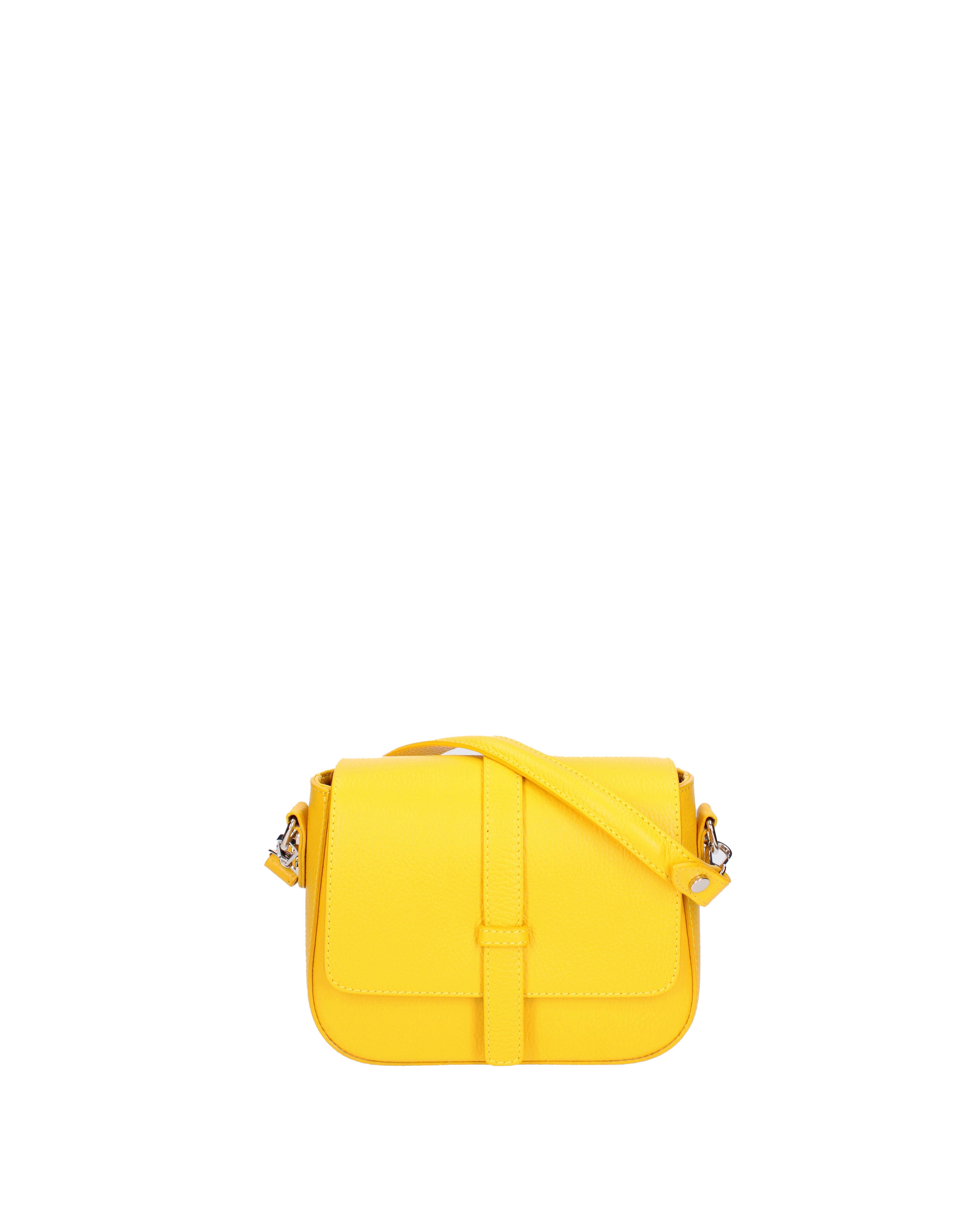 Borsa a spalla da donna In Vera pelle | Roberta Rossi | RR220720323FBG-D04_GIALLO
