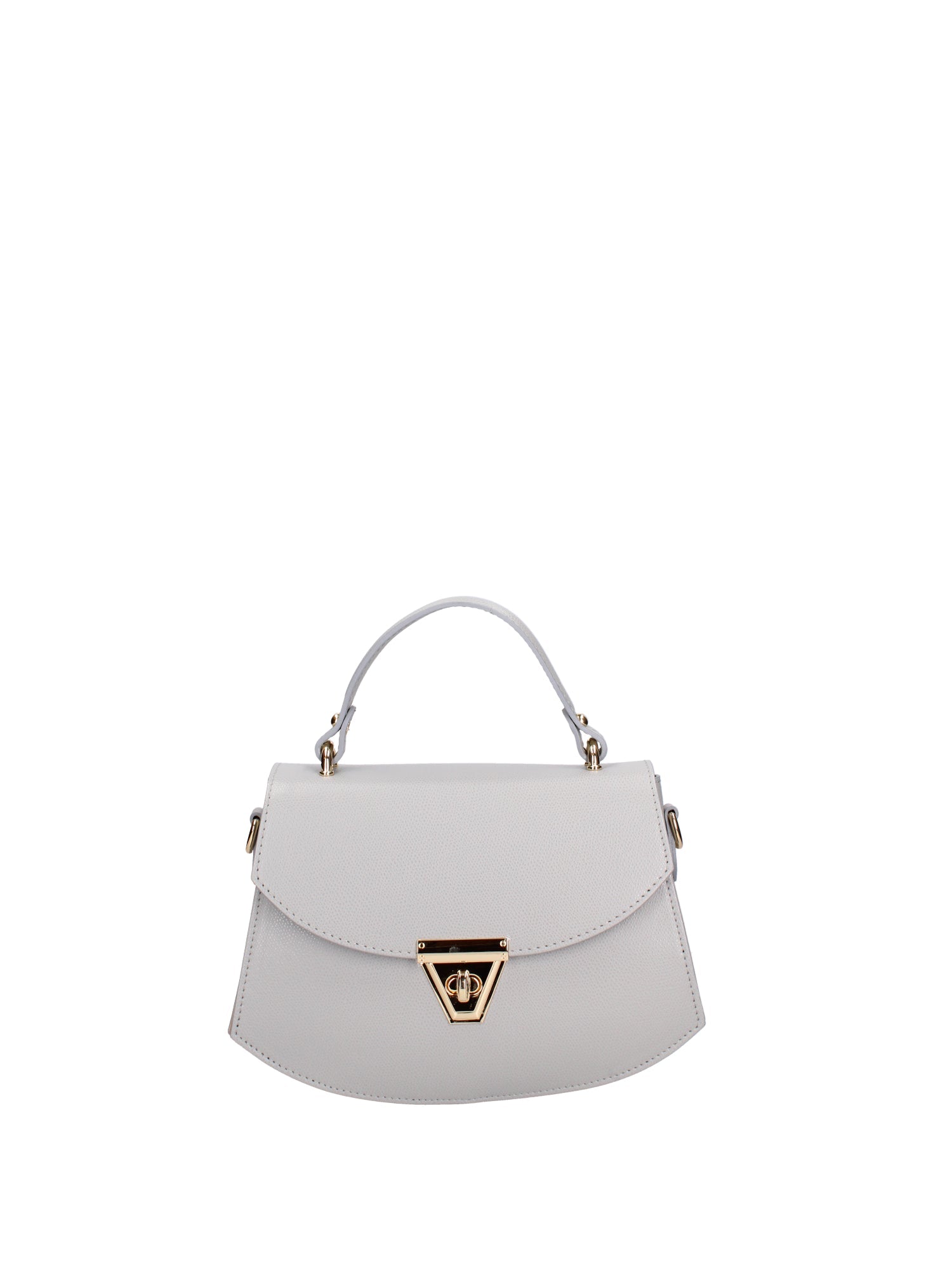 Borsa a mano da donna In Vera pelle | Roberta Rossi | RR220720223FBG-P_630_GRIGIO_CHIARO
