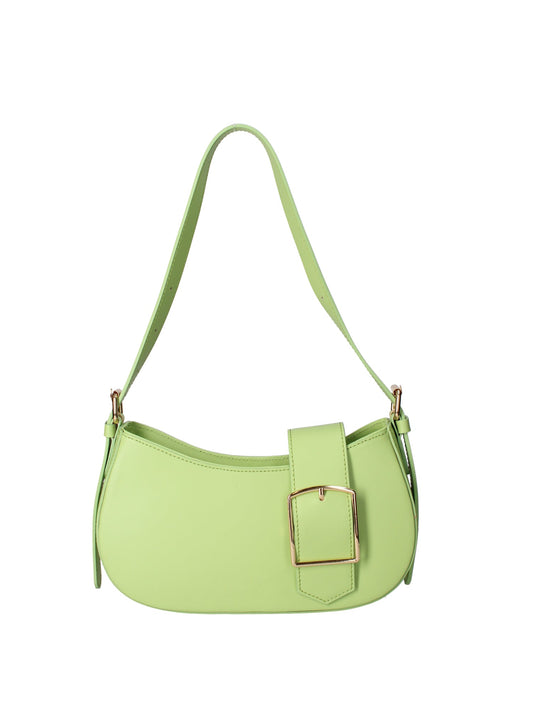 Borsa a spalla da donna In Vera pelle | Roberta Rossi | RR220721323FBG-L260_PISTACCHIO