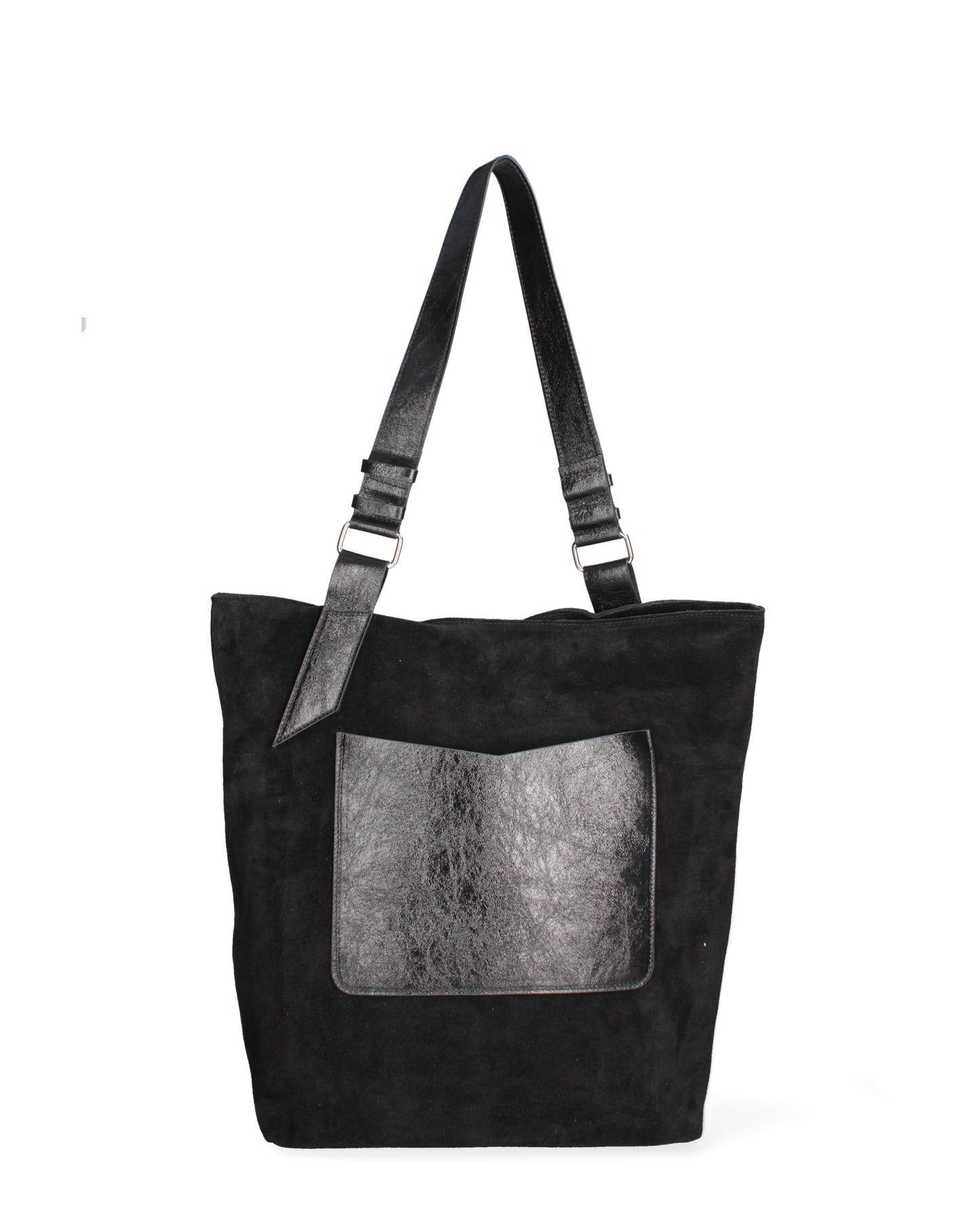 Borsa a spalla da donna In Vera pelle | Roberta Rossi | RR220731223FBG-NERO+L022