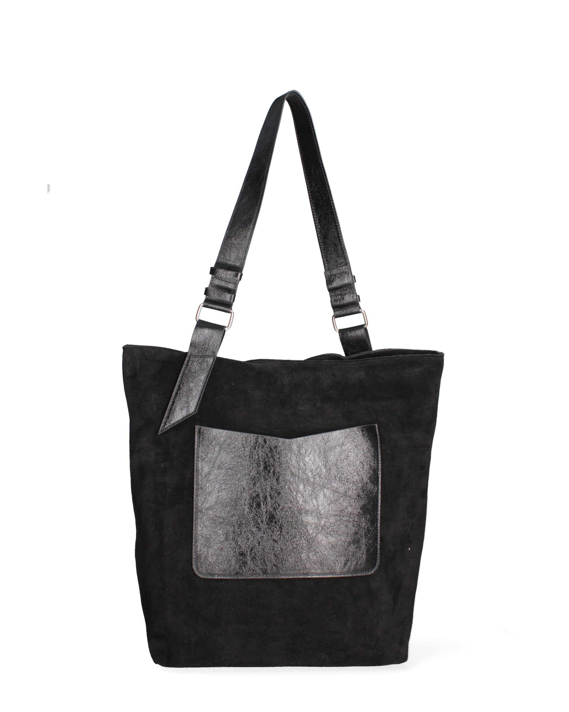 Borsa a spalla da donna In Vera pelle | Roberta Rossi | RR220731223FBG-NERO+L022