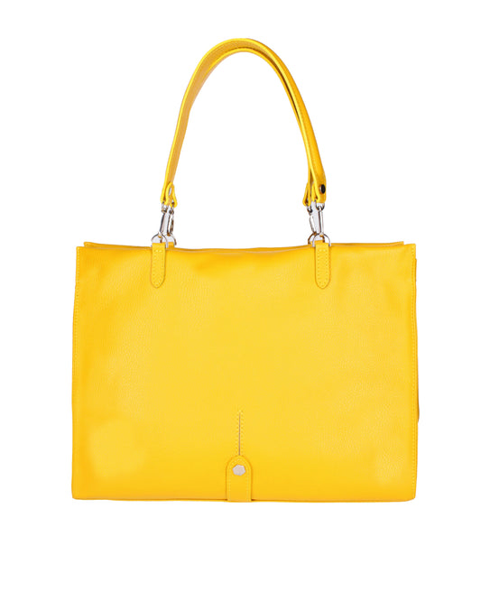 Borsa a spalla da donna In Vera pelle | Roberta Rossi | RR220713823FBG-D04_GIALLO