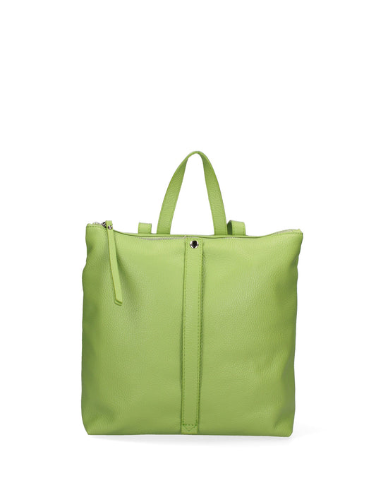 Borsa a mano convertibile in zaino da donna In Vera pelle | Roberta Rossi | RR220713723FBG-D12_VERDE