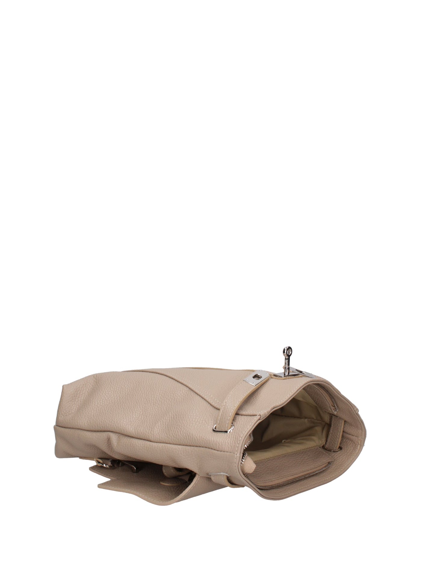 Borsa a mano convertibile in zaino da donna In Vera pelle