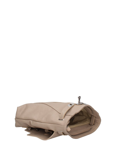 Borsa a mano convertibile in zaino da donna In Vera pelle