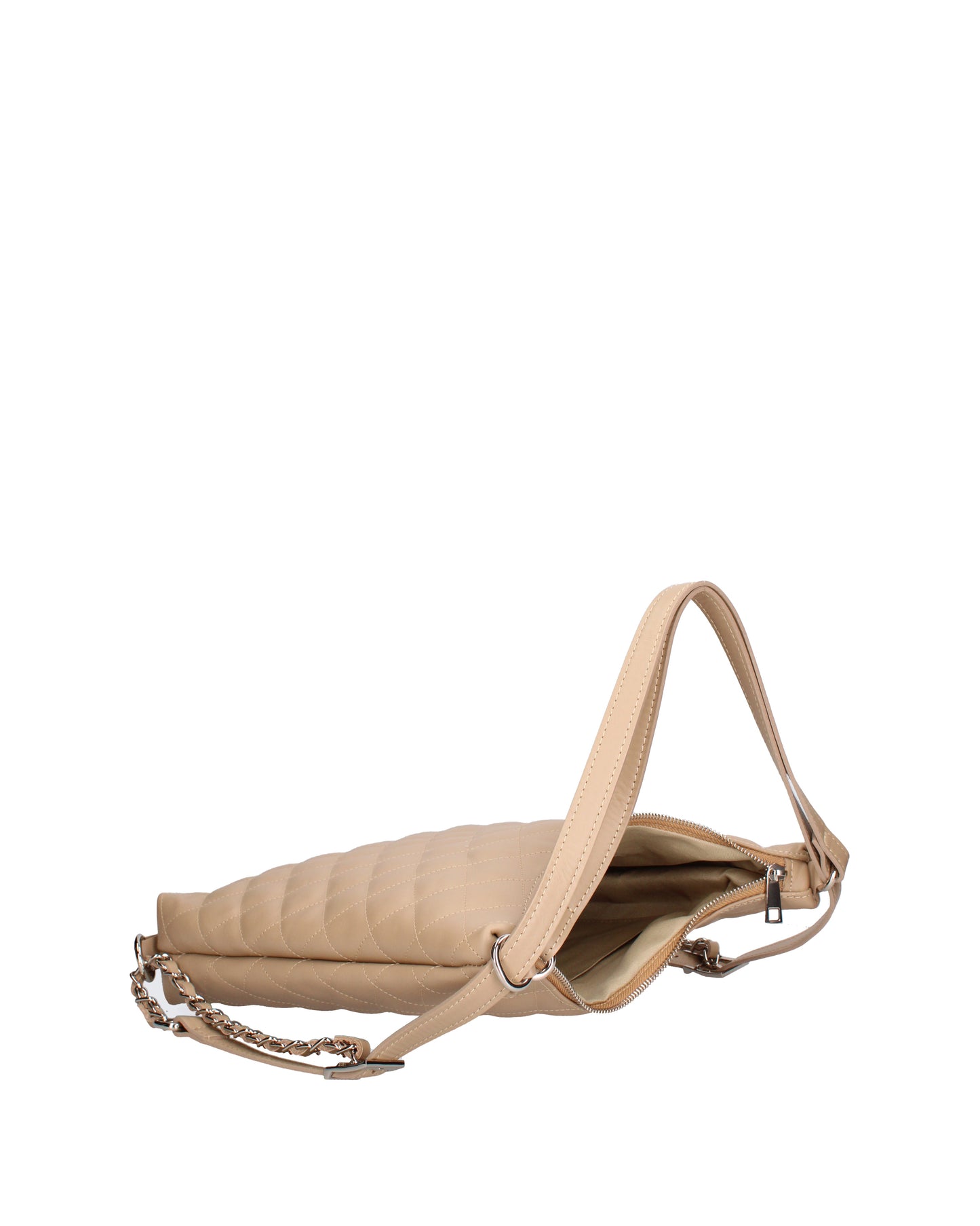 Borsa a spalla convertibile in zaino da donna In Vera pelle