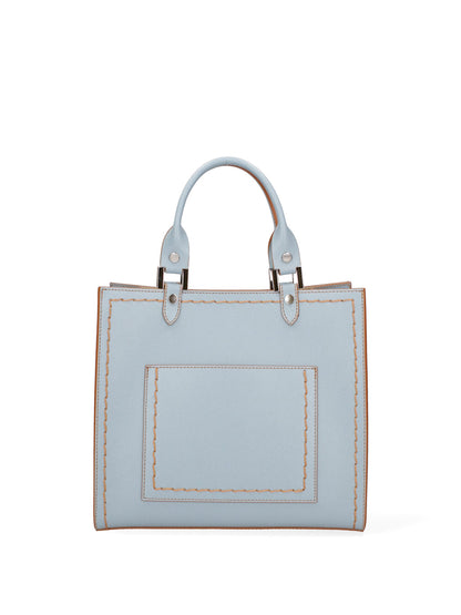 Borsa a mano da donna In Vera pelle | Roberta Rossi | RR220726223FBG-P_631_CIELO
