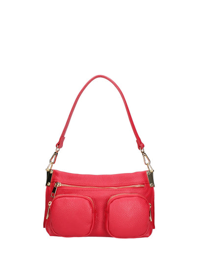 Borsa a spalla da donna In Vera pelle | Roberta Rossi | RR220714723FBG-D58_ROSSO_FUOCO